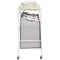 VEVOR 3-Section Laundry Sorter Cart with Ironing Board, Laundry Hamper with Heavy Duty Lockable Wheels and 3 Removable Bag, Rolling Laundry Basket Sorter for Clothes Storage