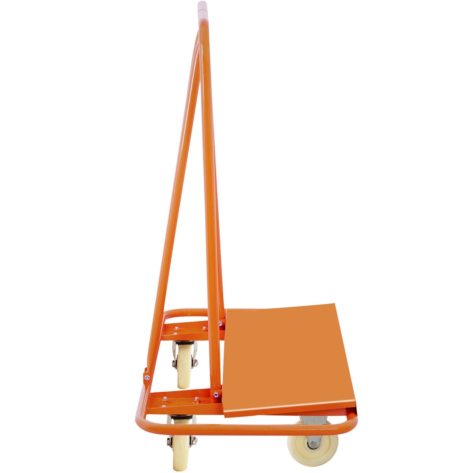 VEVOR Drywall Cart 1600LBS Load Capacity Drywall Cart Dolly Handling Sheetrock Sheet Panel Service Cart Heavy Duty Casters 