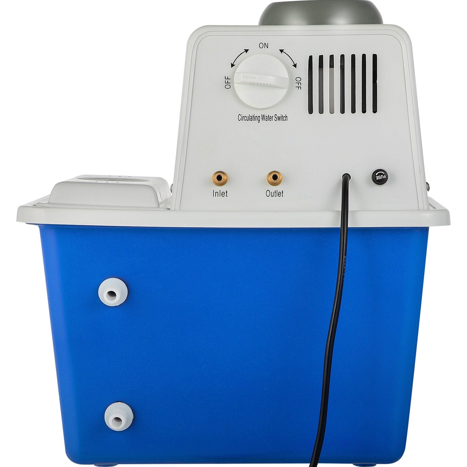 VEVOR Lab Multi-Purpose Water Circulating Vacuum Pump,15L, with 2 Off-Gas Taps,Stainless Vacuum Pump 180W 110V,Anti-Corrosion Pump Lab Chemistry Equipment 