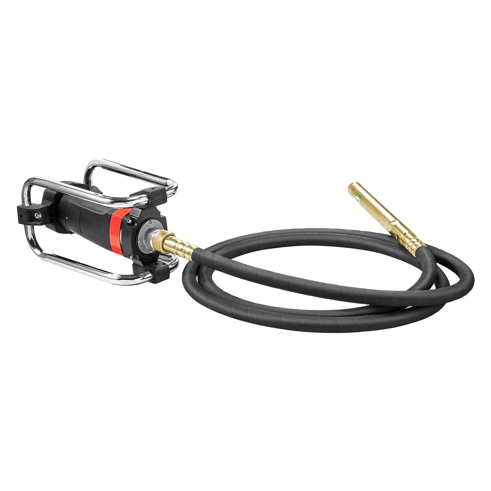 VEVOR Electric Concrete Vibrator, 1500W 16000 VPM, 2HP Copper Motor Handheld Concrete Vibrating Tool, Portable Pencil Cement Vibrator with Shaft of 14.75ft / 4.5m, Remove Air Bubble and Level Concrete