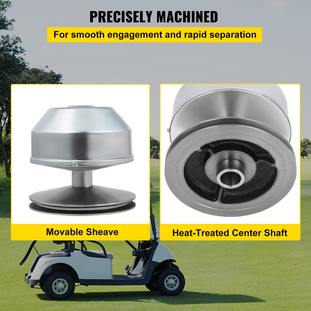 VEVOR G2-G22 Drive Clutch Compatible With Yamaha Golf Cart 1985+ G2 G8 G9 G14 G16 G22 4 Cycle Carts Gas Golf Cart 1985 Up 
