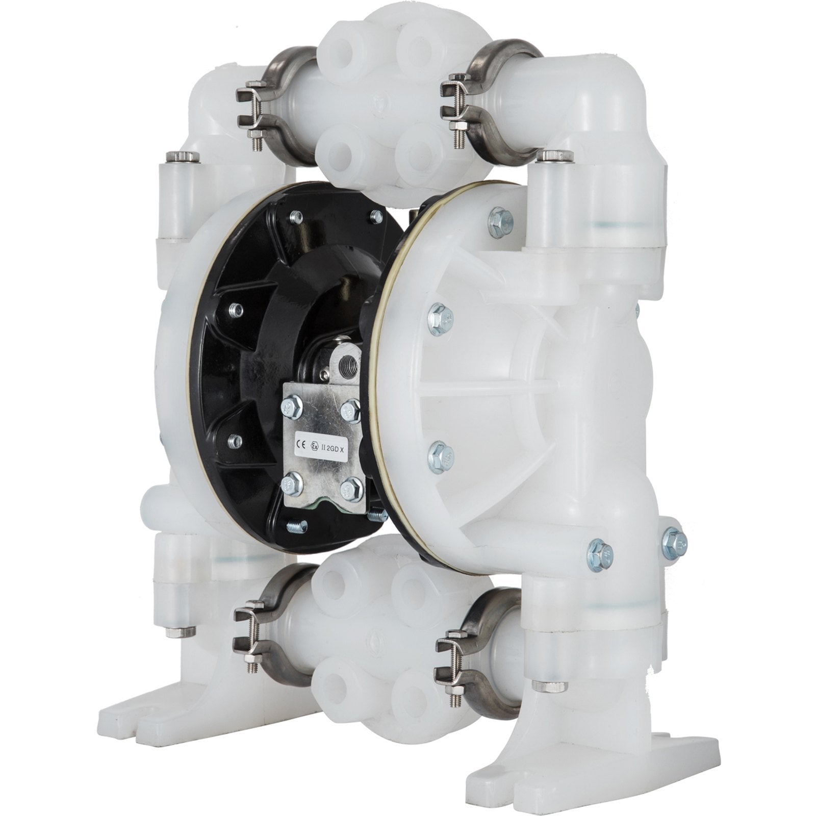 VEVOR Air-Operated Double Diaphragm Pump Chemical Industrial 1 Inch Inlet And Outlet 