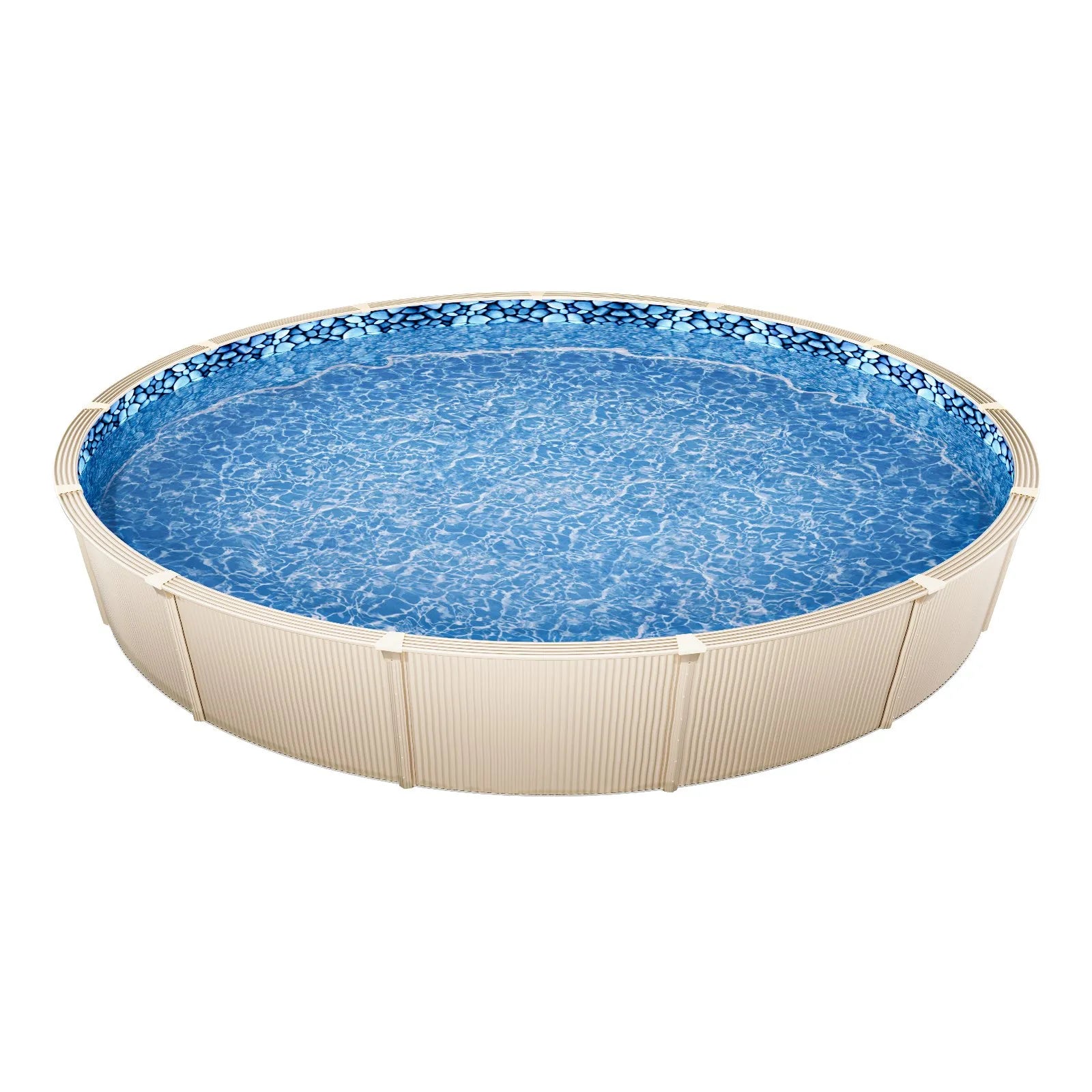 VEVOR Round Pool Liner 21ft Unibead Style Pool Liner 52in Wall Height