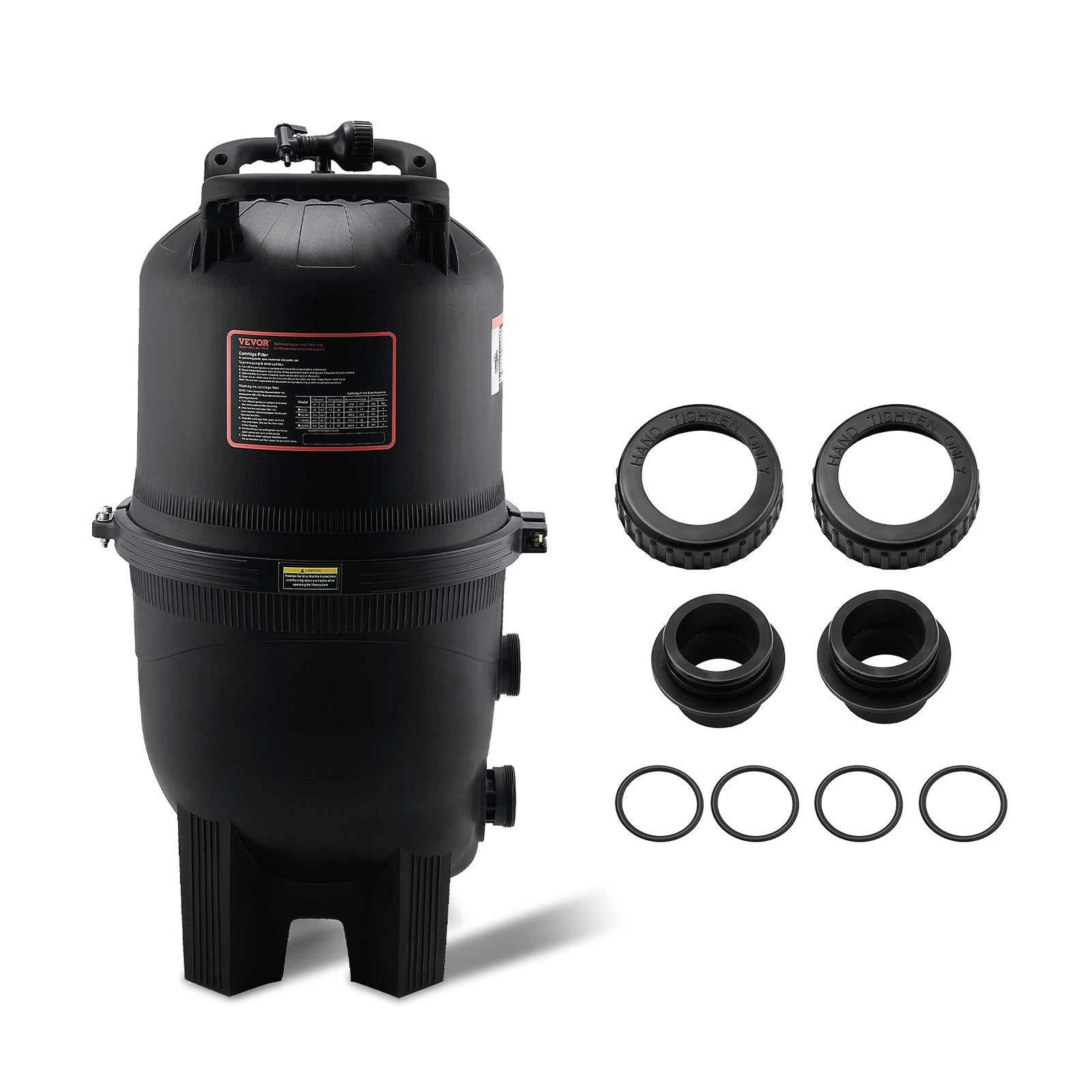 VEVOR Pool Cartridge Filter In/Above Ground Swimming Pool Filtration 425Sq.Ft 