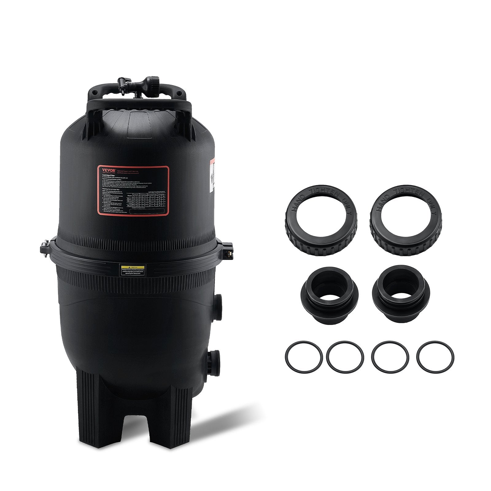 VEVOR Pool Cartridge Filter In/Above Ground Swimming Pool Filtration 325Sq.Ft 