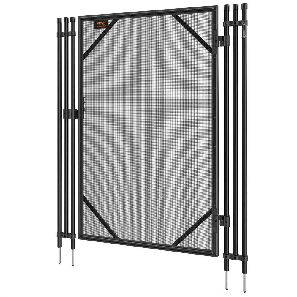 VEVOR Pool Fence Gate 4 x 2.5 FT Removable Inground Pool Gate for Kids Security