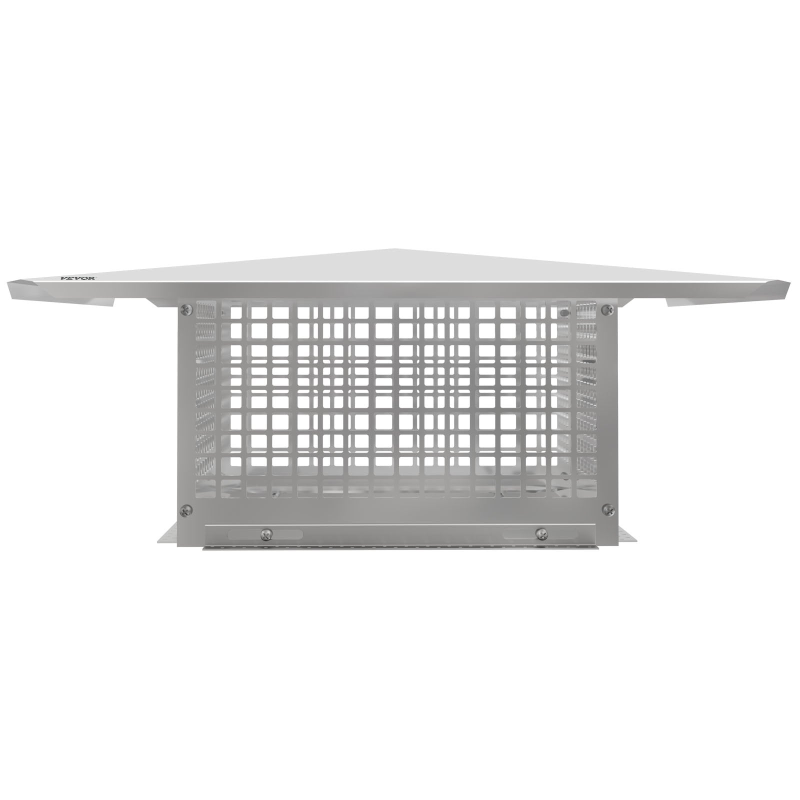 VEVOR Chimney Cap, 17" x 29" Flue Caps, 304 Stainless Steel Fireplace Chimney Cover, Adjustable Metal Spark Arrestor with Bolts Screws, Mesh Chimney Flue Cover for Outside Existing Clay Flue Tile 