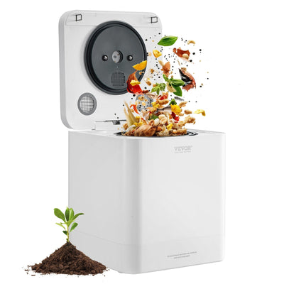 VEVOR Electric Kitchen Composter 5 L Smart Countertop Composter Food Recycler 