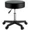 VEVOR Rolling Stools with Wheels, 400 LBS Weight Capacity Adjustable Height Stool with Ultra-Thick Seat Cushion, Swivel Stools Chair for Salon, Bar, Home, Office, Tatoo, Medical, Massage, Black