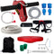 VEVOR Zip line Kits for Backyard 100FT, Zip Lines for Kid and Adult, Included Swing Seat, Zip Lines Brake, and Steel Trolley, Outdoor Playground Equipment