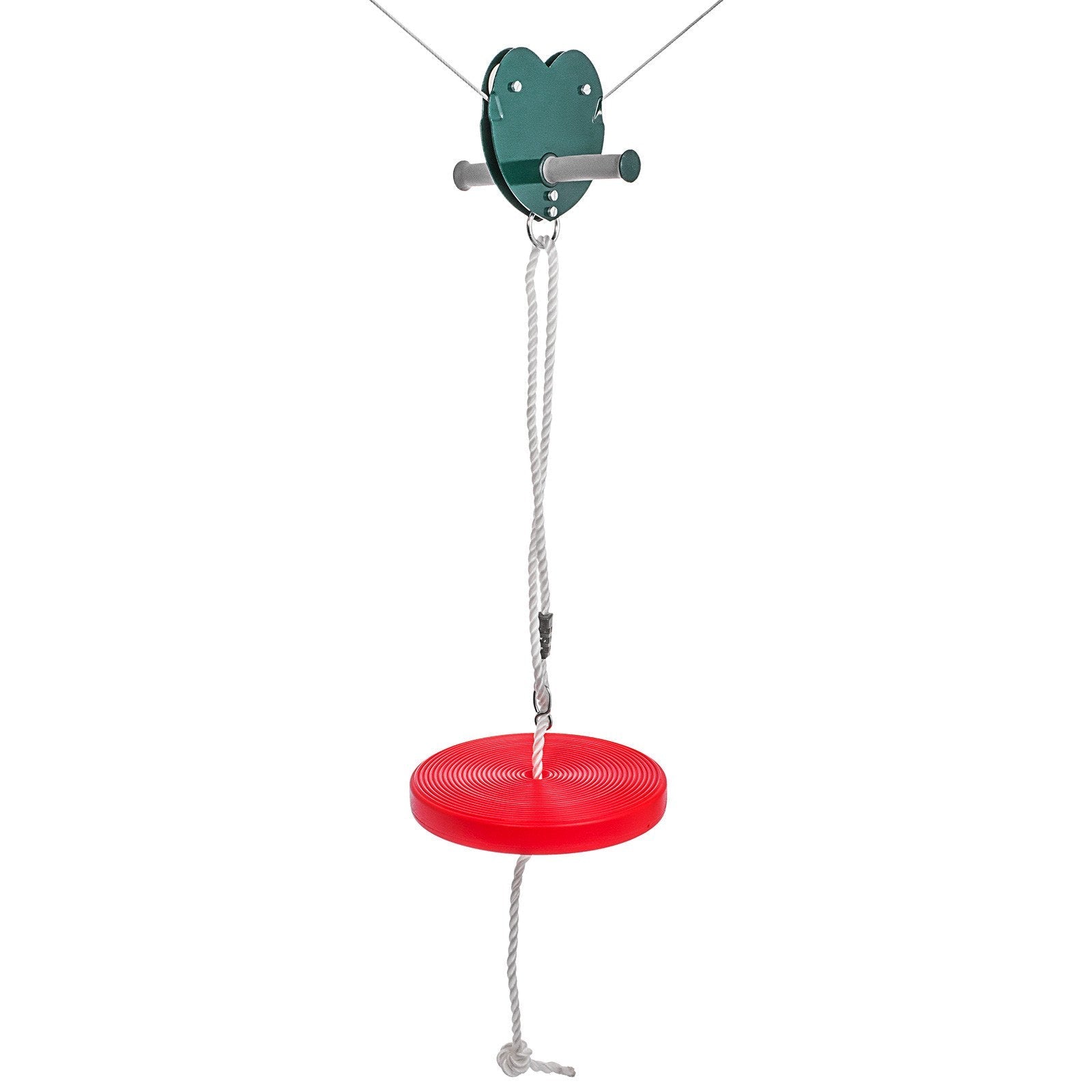 Vevor 100ft Zip Line Kit Trolley Slackers Zip Lines For Backyard Entertainment 