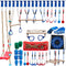 VEVOR Warrior Course, 80ft Slackline Obstacle Course, obstacle course for kids w/ 250lb Max Capacity, Slackline Training Line w/ Hanging Activities Accessories, Obstacle Course Equipment for Backyard