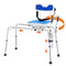 VEVOR Sliding Tub Transfer Bench Shower Chair with 360 Degree Swivel Seat 400LBS