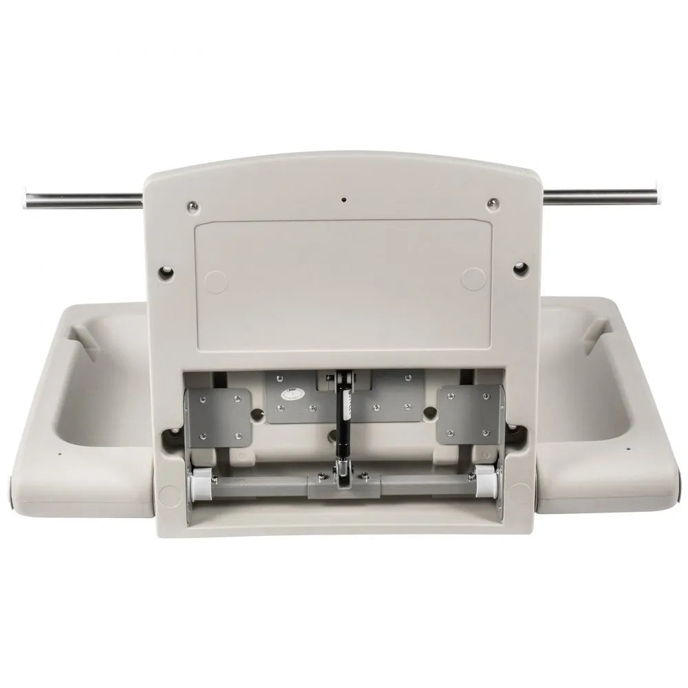 VEVOR Horizontal Baby Changing Table Wall-mounted Baby Diaper Changing Station Vertical Fold Down Baby Changing Table