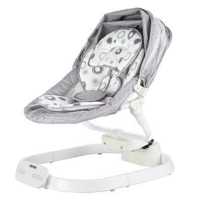 VEVOR Baby Swing for Infants 3 Speeds 3 Seat Positions Remote Control Bluetooth 
