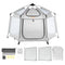 VEVOR Baby Playpen with Canopy, 59.8