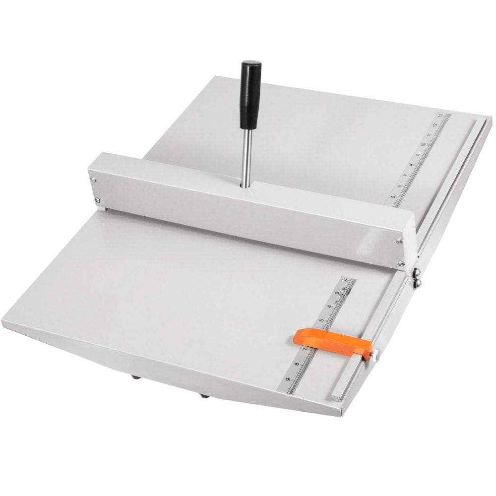 VEVOR Manual Creaser 18Inch 460mm Creasing Machine High Gloss Covers Heavy Duty Creaser with 2 Magnetic Block for A4 Paper Card 