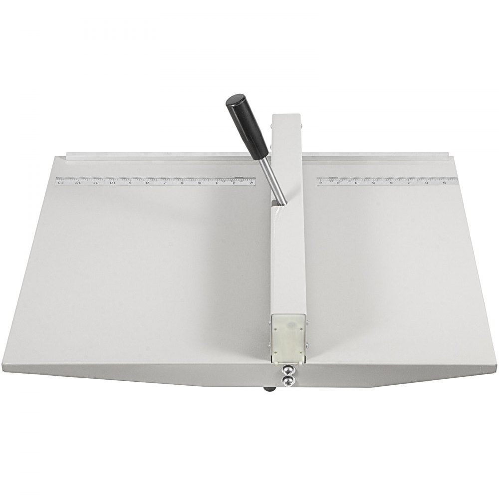 VEVOR Manual Creaser 18Inch 460mm Creasing Machine High Gloss Covers Heavy Duty Creaser with 2 Magnetic Block for A4 Paper Card 