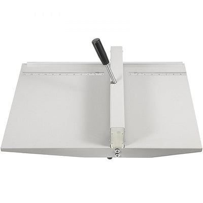 VEVOR Manual Creaser 18Inch 460mm Creasing Machine High Gloss Covers Heavy Duty Creaser with 2 Magnetic Block for A4 Paper Card 