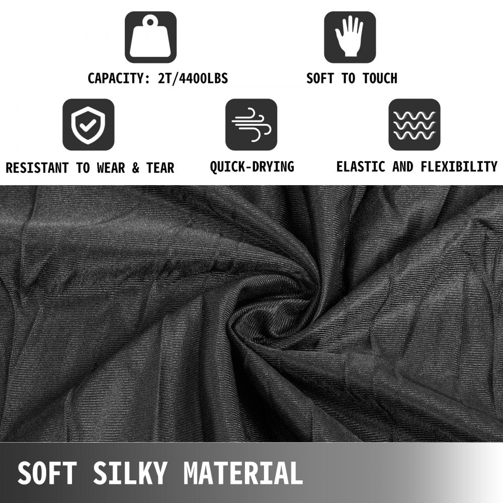 Aerial Trapeze Hammock 11 Yards fit Yoga Swing Stand Antigravity Silks 10Mx2.8M 