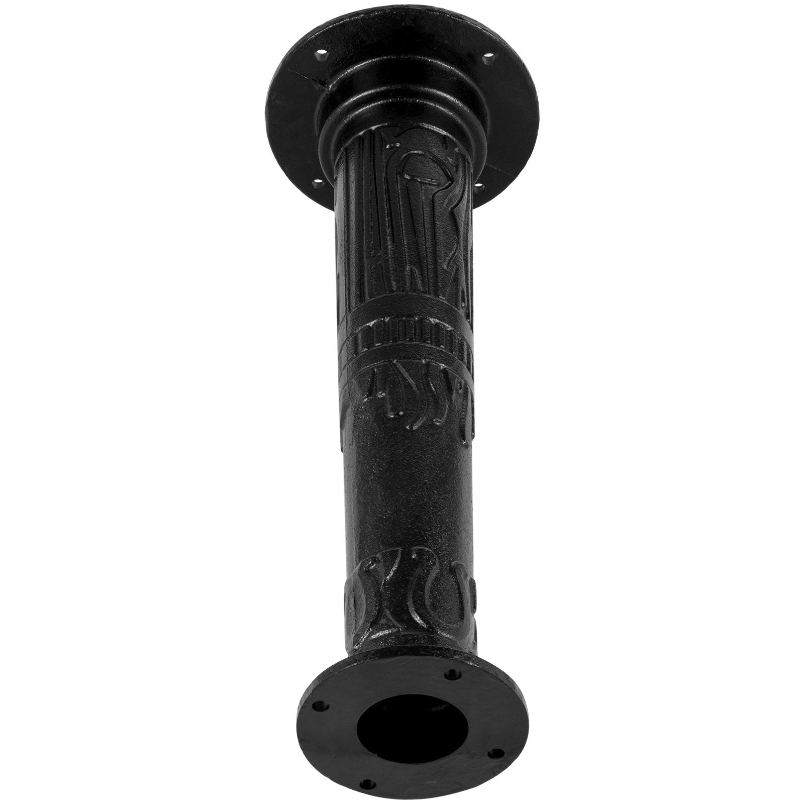 VEVOR Antique Hand Water Pump Stand Pitcher Pump Stand Cast Iron Well Pump Stand w/Pre-set 0.5" Holes for Easy Installation Old Fashion Pitcher Hand Pump Stand for Home Yard Pond Garden Outdoors Blac 