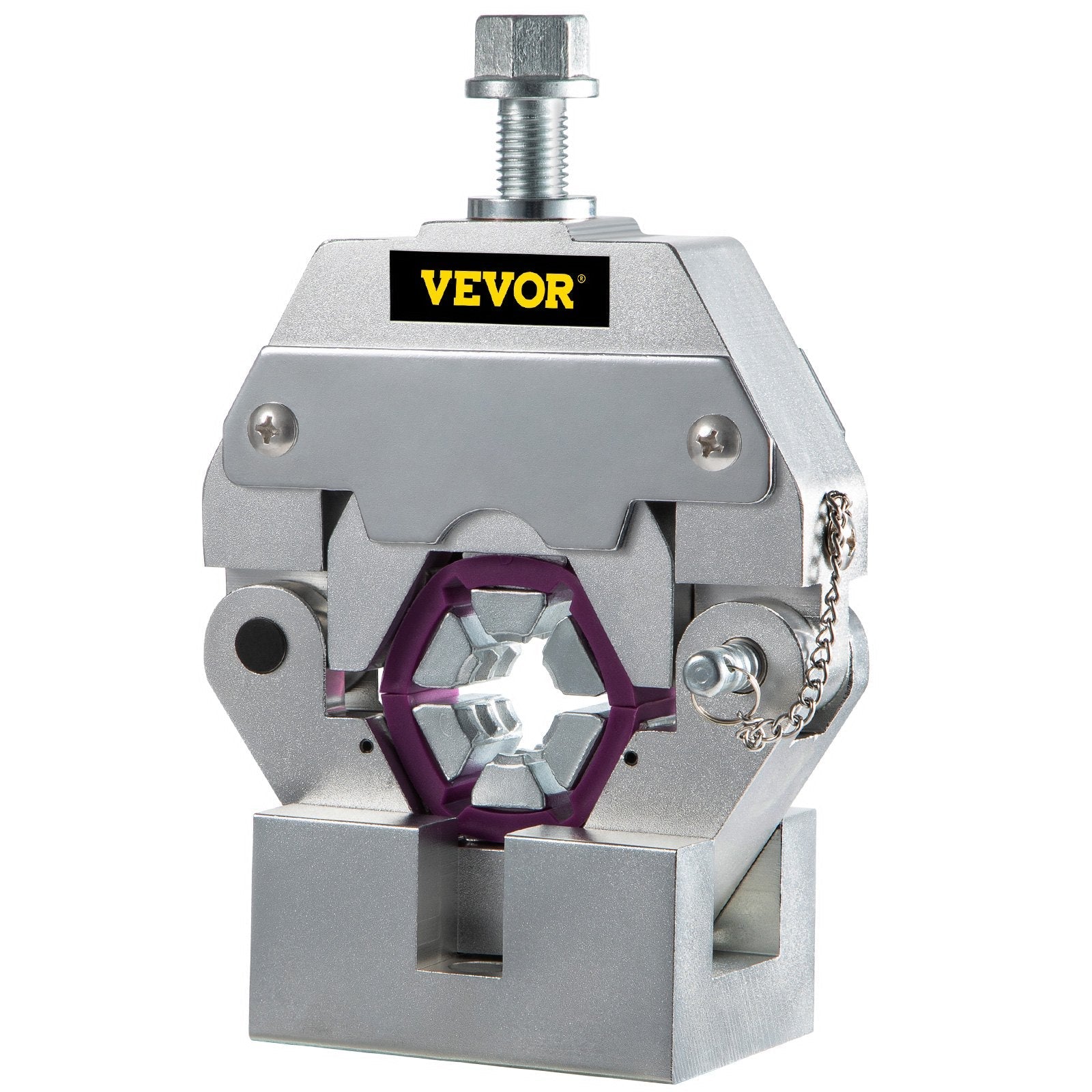VEVOR Manually Operated AC Hose Crimper Hydra-Krimp 71550 Manual AC Hose Crimper Kit Air Conditioning Repair Handheld AC Hose Crimping Tool with 4 Dies 