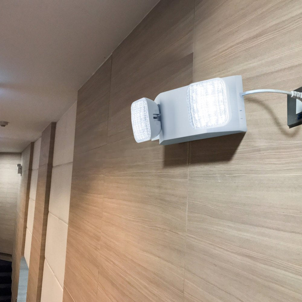 VEVOR 12 PCs Commercial Emergency Light LED Exit Lighting Fixture Backup Battery 