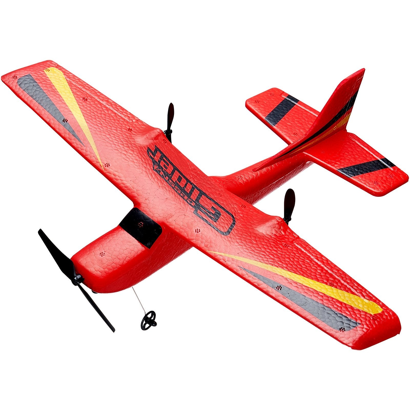 VEVOR RC Airplane EPP Foam RC Plane Toy with 2.4 GHz Remote Control 2 Batteries 