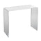 VEVOR Acrylic Console Table, Clear Acrylic End Table, Transparent Acrylic Side Table 37.95x15x29.13 inch, for Foyer, Living Room, Dining Room