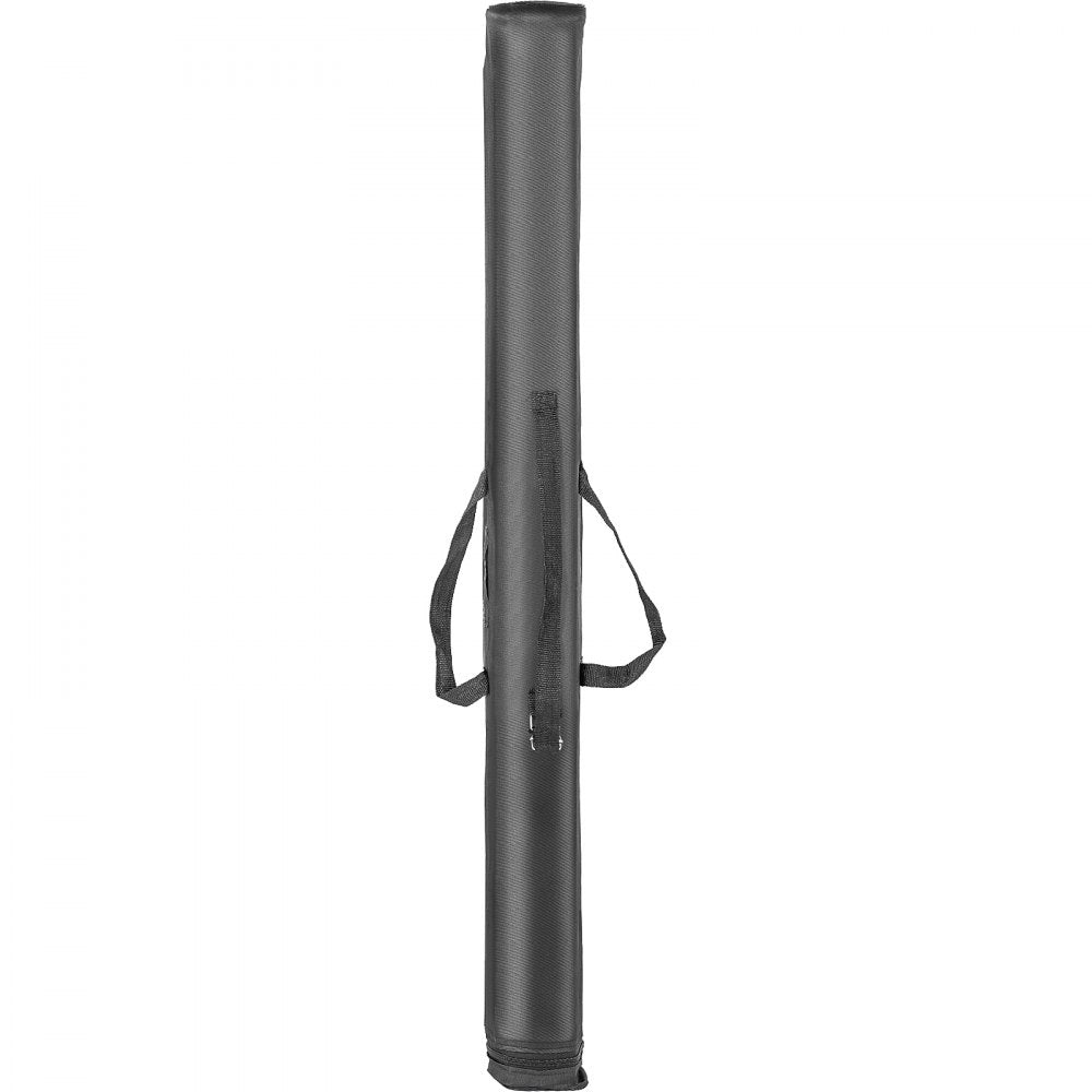 VEVOR Floor Standing Sneeze Guard, 48\"x80\" Roll Up Banner Stand, Portable Pull-Out Standing Divider, Stand Roll Up Banner for Cafe, Office, Cashier, Store, Restaurant, Classroom and Receptionist 