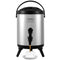 VEVOR Stainless Steel Insulated Beverage Dispenser, 1.5 Gallon 6 Liter, Thermal Hot and Cold Drink Server Dispenser with Spigot Handle, Food-grade for Hot Tea Coffee Water Restaurant Drink Shop