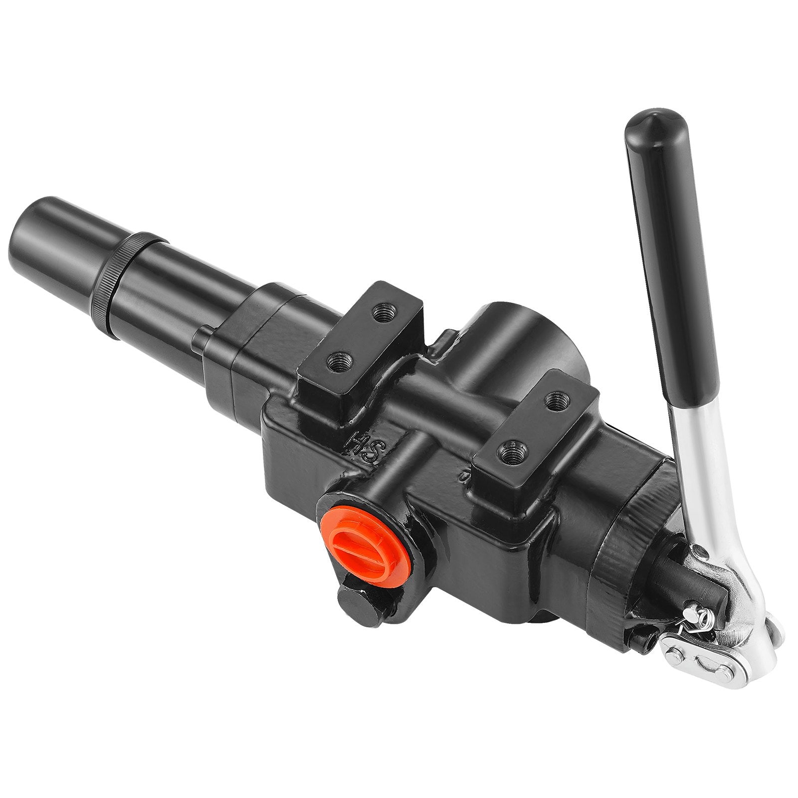 VEVOR Hydraulic Log Splitter Valve 1 Spool, 25 GPM Hydraulic Directional Control Valve, 3626PSI Hydraulic Loader Valve, Hydraulic Joystick Control Valve for Small Tractors, Loaders, Log Splitter 