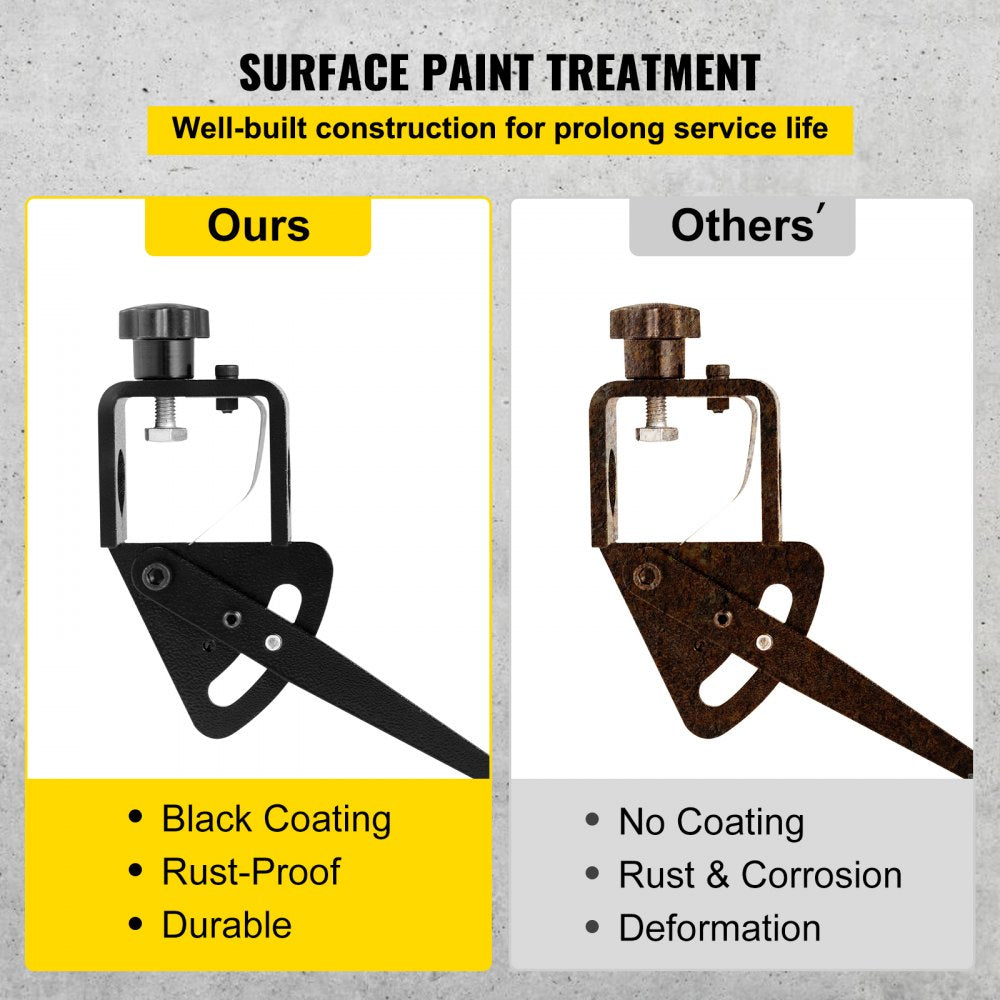 VEVOR Vari-Grind Jig, 3/4\' Diameter of the Hole Vari-Grind Attachment, Fit for 0.63\' Bowl Gouges Grinding Jig with Vari-Grind, Large Hole Vari-Grind Attachment for the Wolverine Sharpening System 