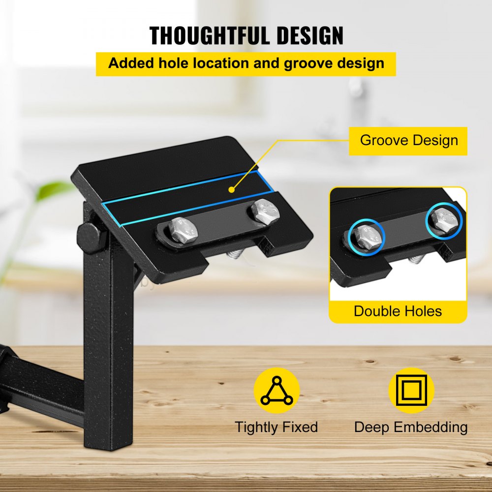 VEVOR Grinding Jig, 24\' Length of V-arm Vari-Grind Attachment, 3\' x 5\' x 1/4\' Platform Grinding Jig with Vari-Grind, Fit for 0.63\' Bowl Gouge Vari-Grind Jig for the Wolverine Sharpening System 