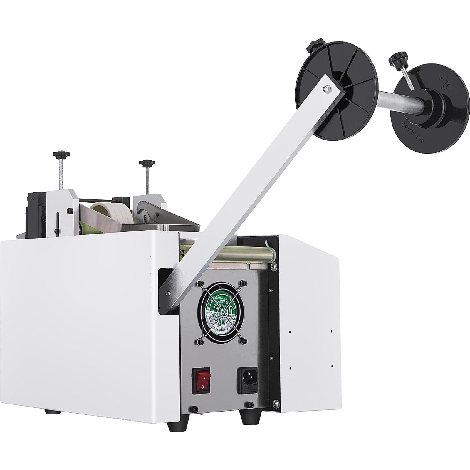 VEVOR Automatic Heat-Shrink Tube Cutting Machine 250W YS100 Tube Cable Pipe Cutter Precise Efficient Tube Cable Pipe Cutter Cutting Machine for Sleeve, Rubber/Plastic Tube, Small Wire, Sheet, Film 