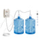 VEVOR Bottled Water Dispensing System 20 ft Water Dispensing Pump System with US Plug 115V AC Perfect for 5 Gallon Bottle (Dual Inlet) Bottled Water Dispensing System 20 ft with with US Plug 115V AC P