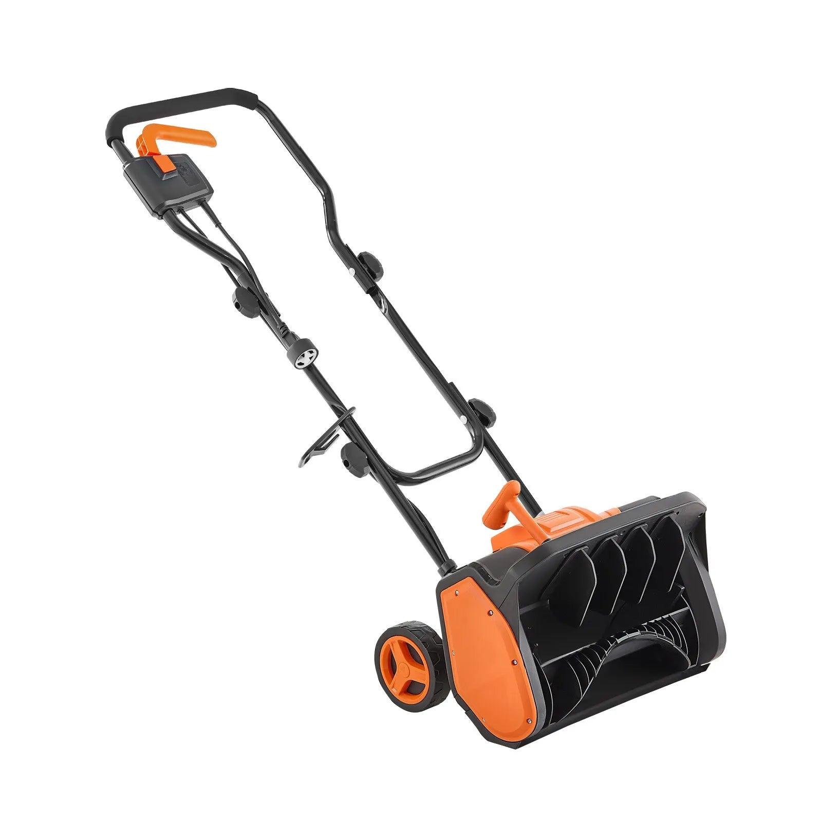 VEVOR Electric Snow Shovel, 12A 17 inch Corded Snow Shovel, 60° Adjustable Chute, 20 ft Throwing Distance, Snowthrower with Dual Safety Switch, Winter Ice Removal Tool for Driveway Sidewalk Patio 