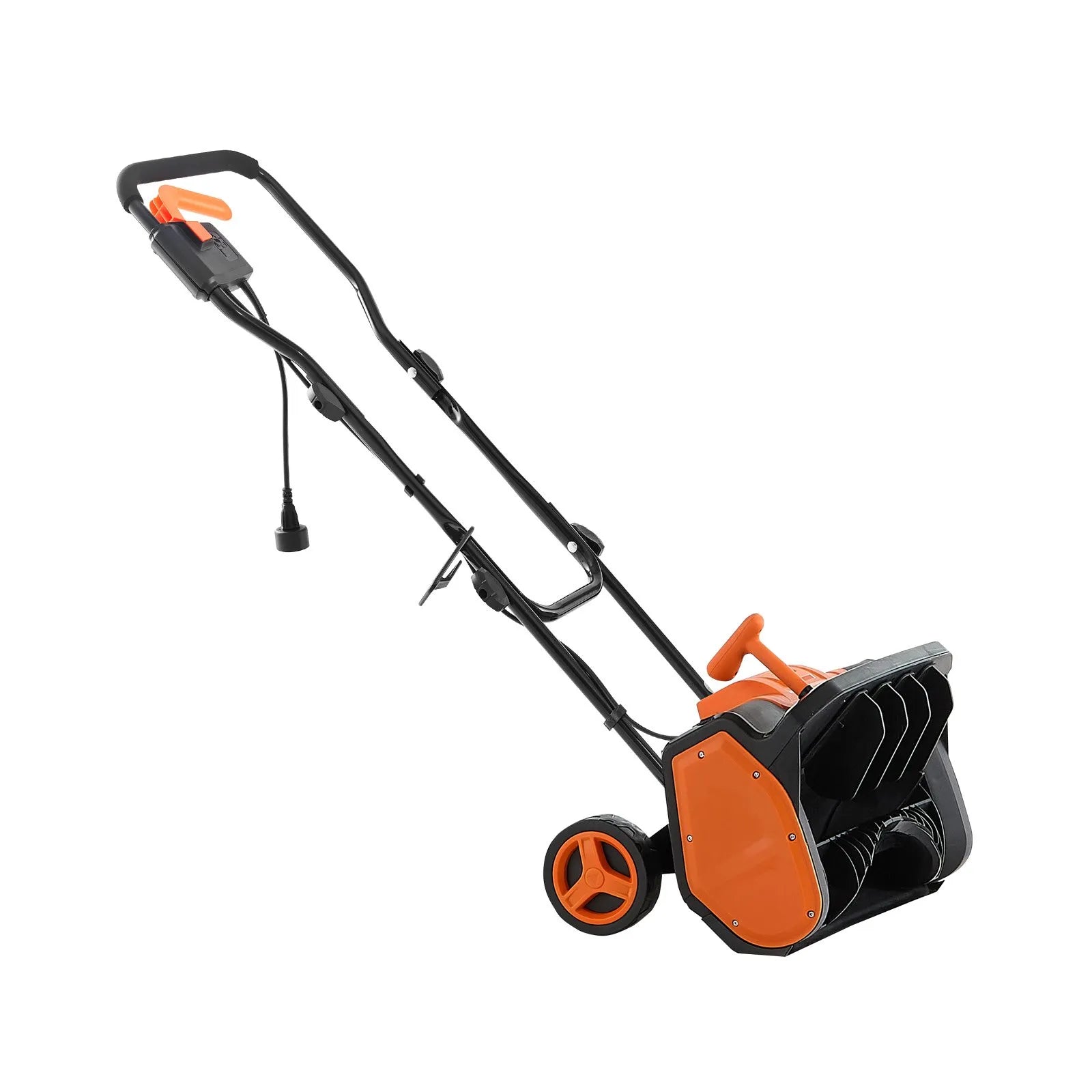 VEVOR Electric Snow Shovel, 12A 17 inch Corded Snow Shovel, 60° Adjustable Chute, 20 ft Throwing Distance, Snowthrower with Dual Safety Switch, Winter Ice Removal Tool for Driveway Sidewalk Patio 