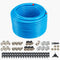 VEVOR Air Compressor Line Kit 3/4'' x 200FT HDPE-Aluminum Air Piping System Blue