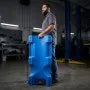 40" Mechanic Creeper with LED Work Light, Low Profile Rolling Garage Creeper, 350 lb Capacity, Padded Headrest & Tool Trays