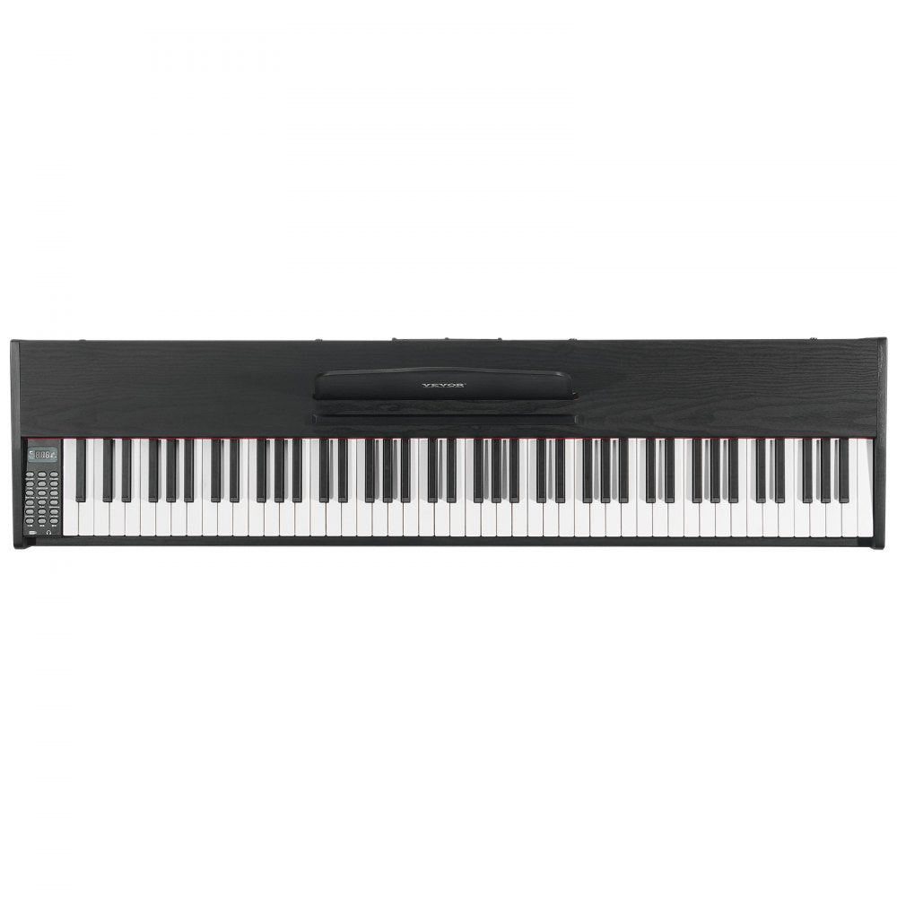 VEVOR 88 Key Fully Weighted Digital Piano Dual Keyboard Simple Cabinet Bracket 