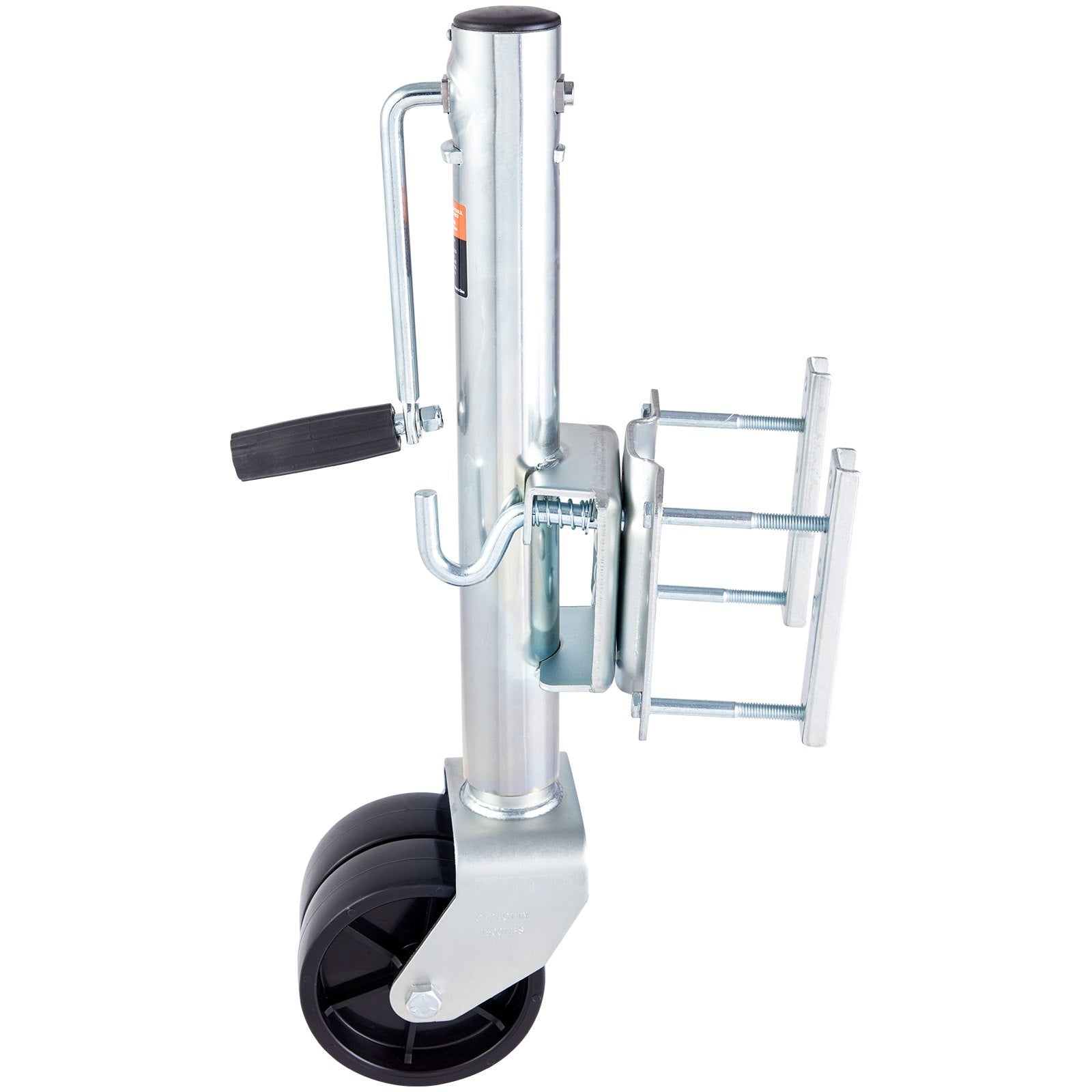 VEVOR Trailer Jack, Boat Trailer Jack 35.3 in, Bolt-on Trailer Tongue Jack Weight Capacity 1500 lb, with PP Wheels and Handle for lifting RV Trailer, Horse Trailer, Utility Trailer, Yacht Trailer 