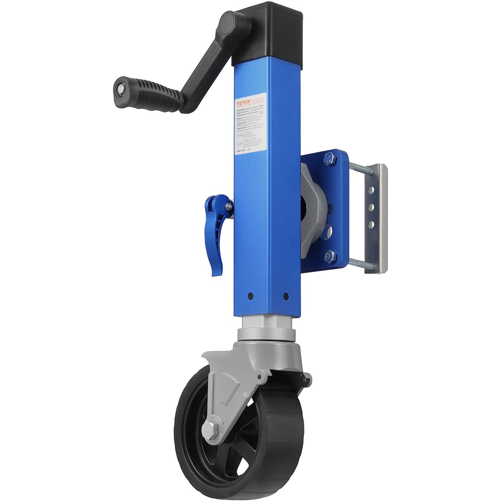 VEVOR Boat Trailer Jack Marine Heavy Duty Swivel Mount Tongue Jack 1600 lbs Load 