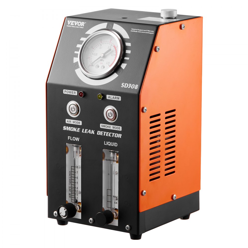 VEVOR Automotive Smoke Machine EVAP Vacuum Leak Detector with Built-in Air Pump 