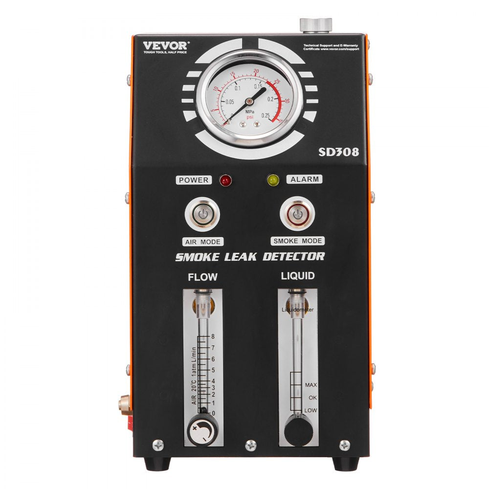 VEVOR Automotive Smoke Machine EVAP Vacuum Leak Detector with Built-in Air Pump 