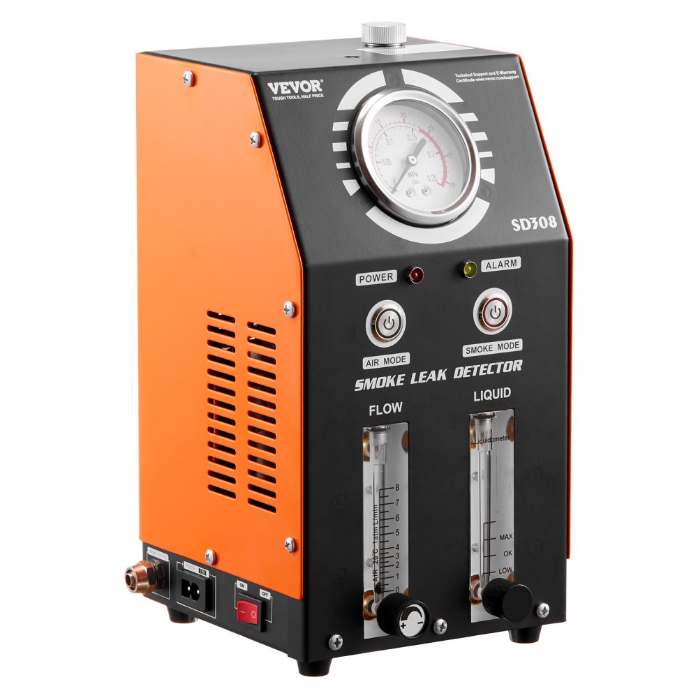 VEVOR Automotive Smoke Machine EVAP Vacuum Leak Detector with Built-in Air Pump 
