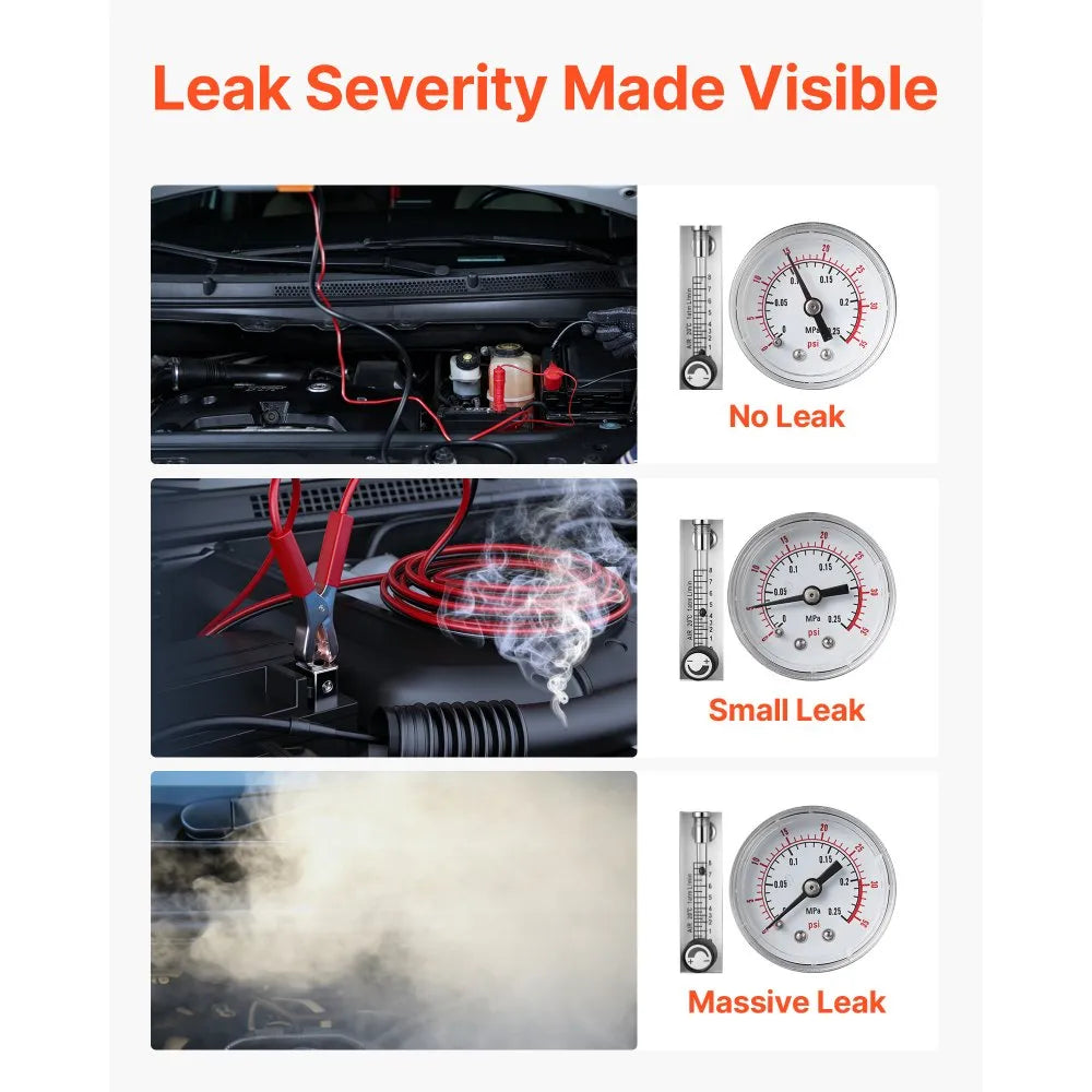 Automotive Smoke Machine Leak Detector – 12V EVAP & Vacuum Diagnostic Tester