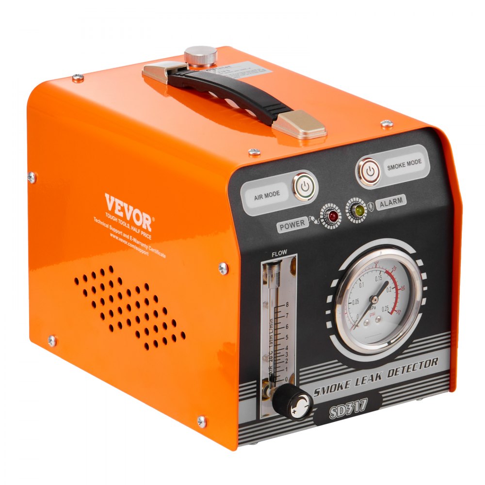 VEVOR Automotive Smoke Machine Leak Detector Vacuum Fuel Leak Detection Tester 