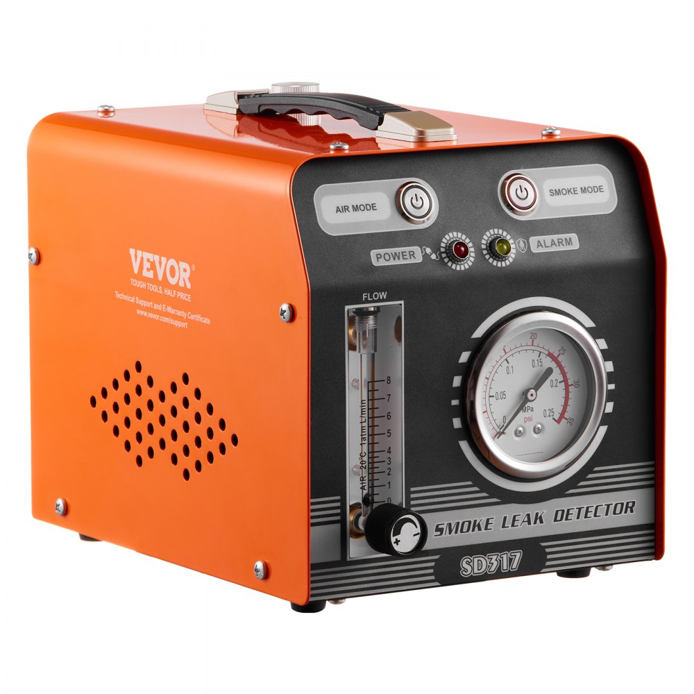 VEVOR Automotive Smoke Machine Leak Detector Vacuum Fuel Leak Detection Tester 