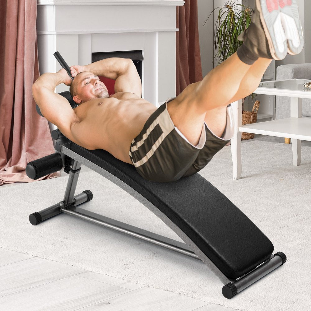 VEVOR Weight Bench Adjustable Situp Incline Bench for Home Gym Strength Training 